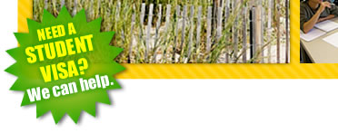 Need a STUDENT VISA? We can help.